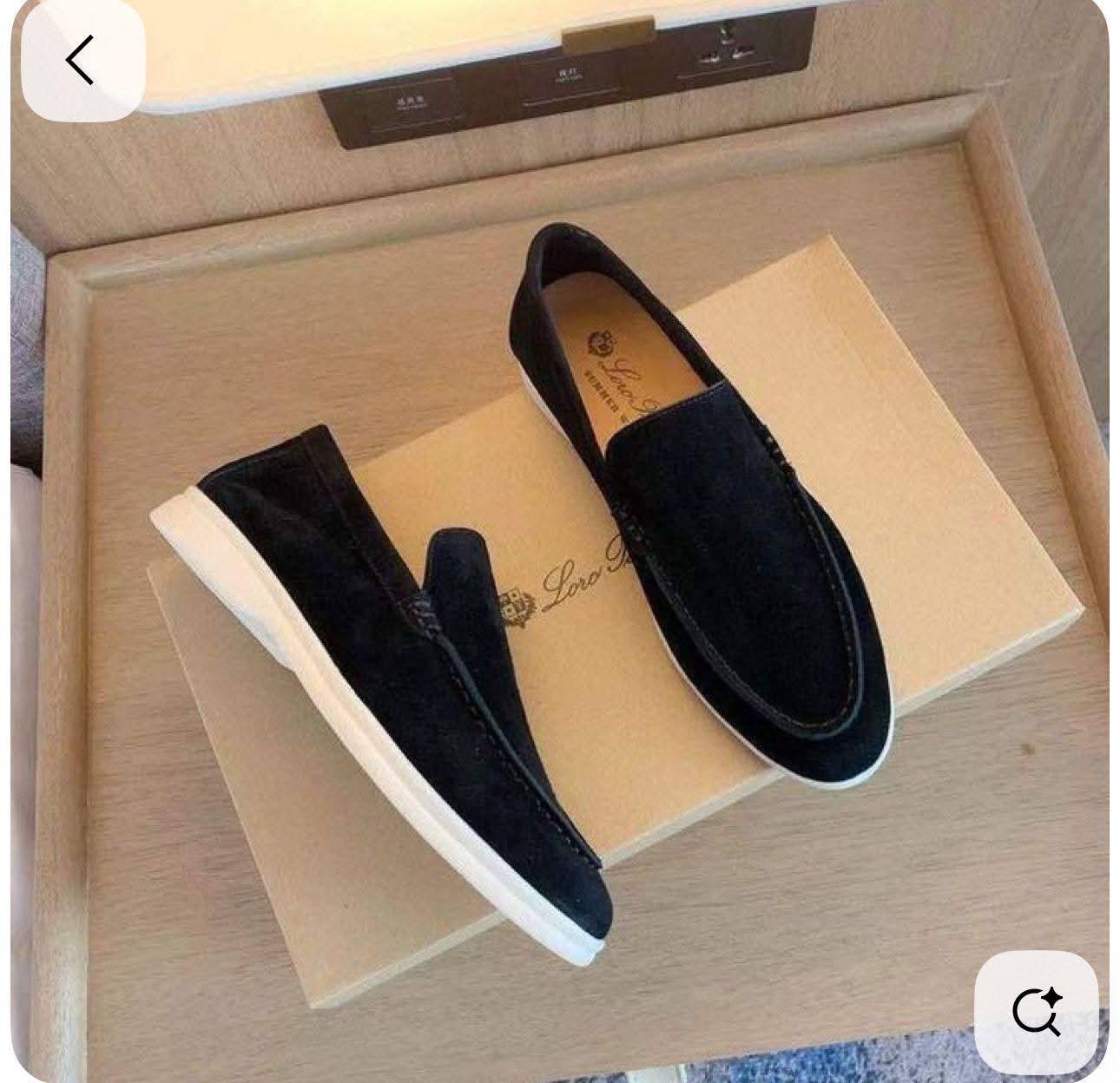 European Summer Walk suede shoes for men